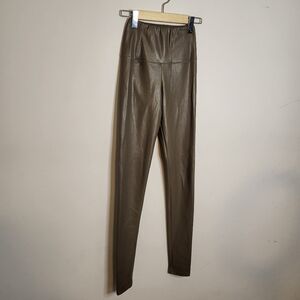 Wilfred Free Daria Pant High-waisted Vegan Leather Leggings Size 2XS